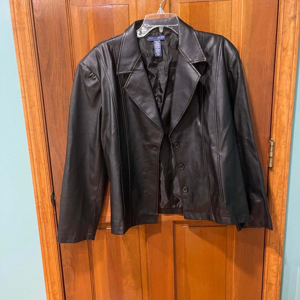 Women's Black Leather Jacket